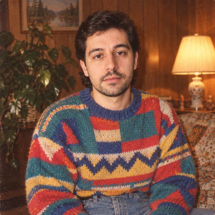 1985 Knit Sweater — AI version 4
