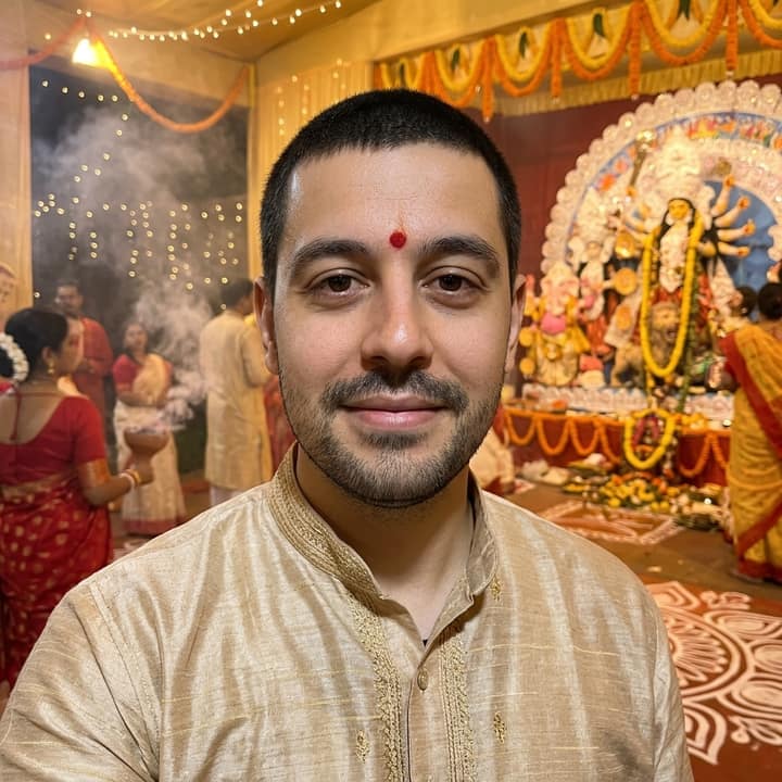 Durga Puja Look — AI version 3