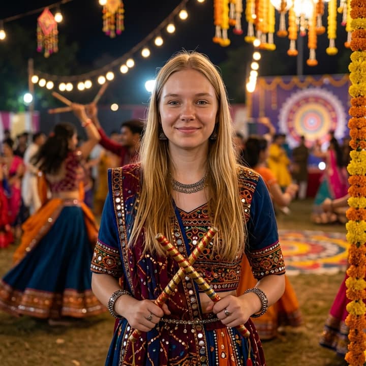 Garba Night — AI version 1