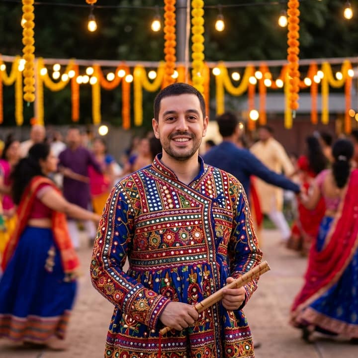 Garba Night — AI version 3