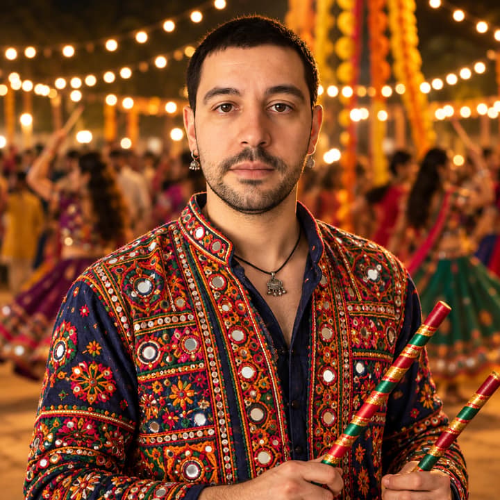 Garba Night — AI version 4