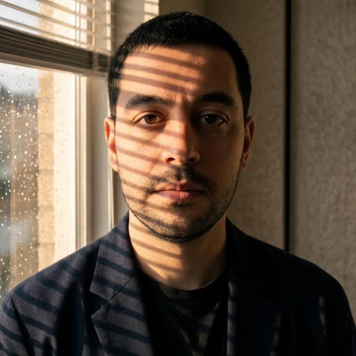 Golden Blinds Portrait — AI version 3