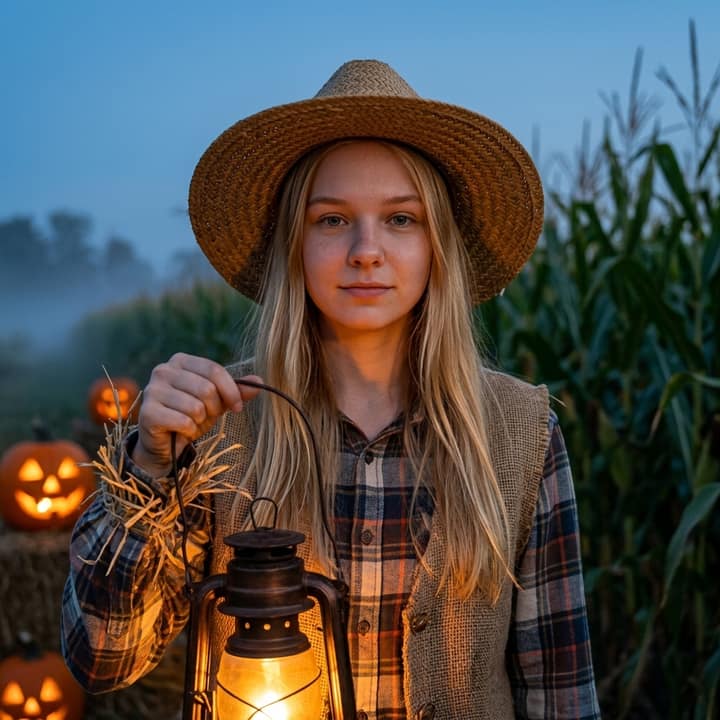Scarecrow Halloween — AI version 1