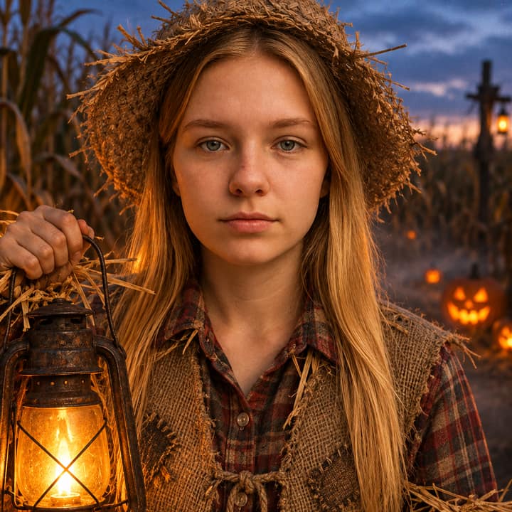 Scarecrow Halloween — AI version 2