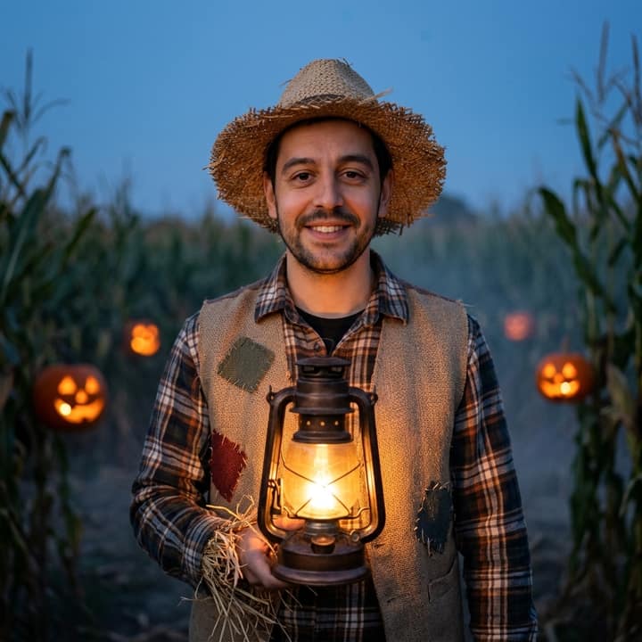 Scarecrow Halloween — AI version 3