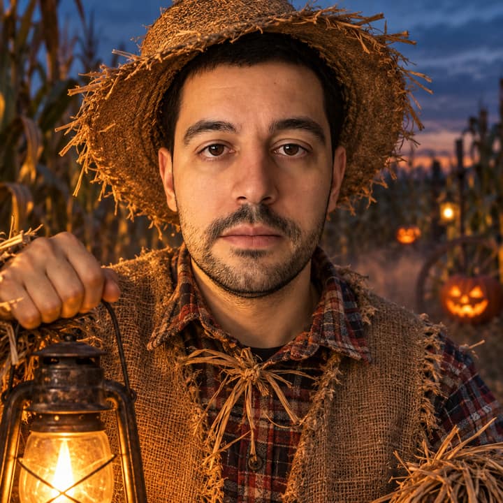 Scarecrow Halloween — AI version 4