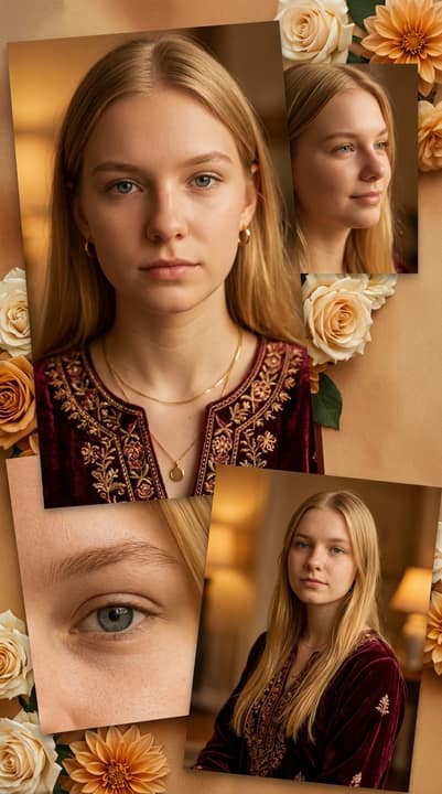 Luxe Collage — AI version 1