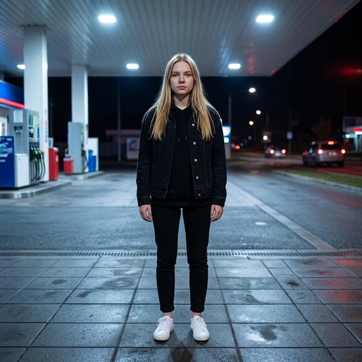 Night Fuel Station — AI version 1