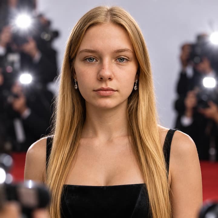 Red carpet arrival — AI version 2