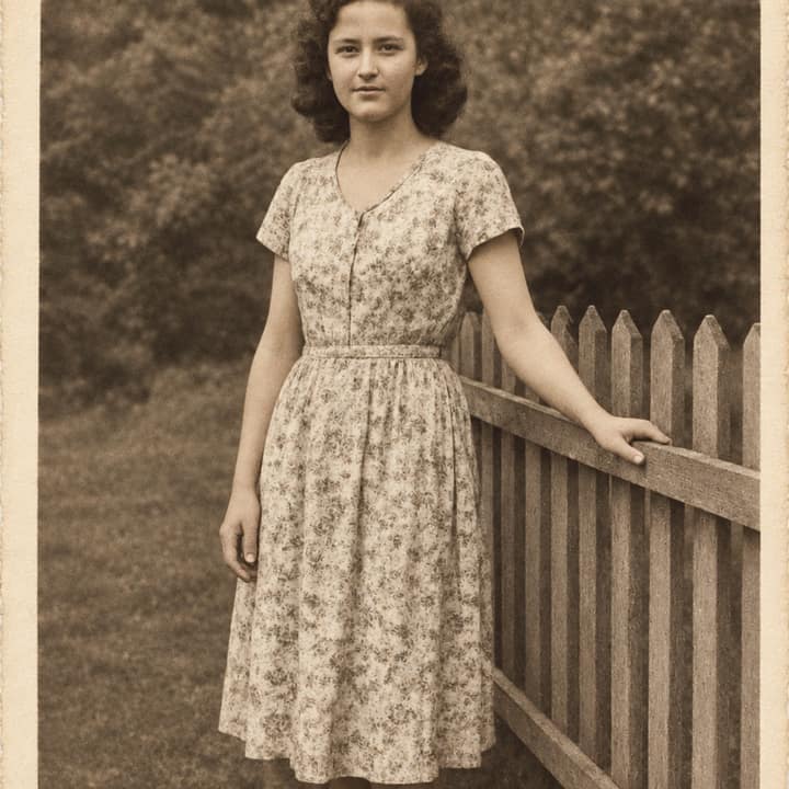 Restore an old photo — AI version 4