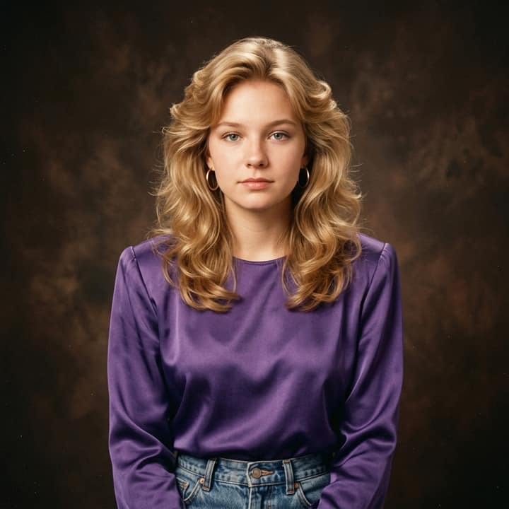 80s AI Photo — AI version 1