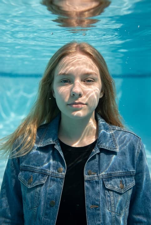 Underwater Portrait — AI version 1