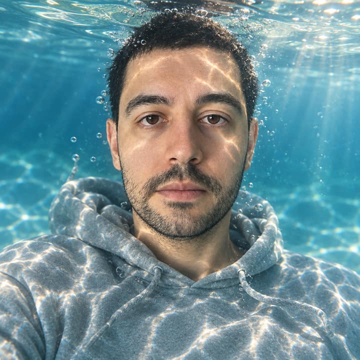 Underwater Portrait — AI version 4